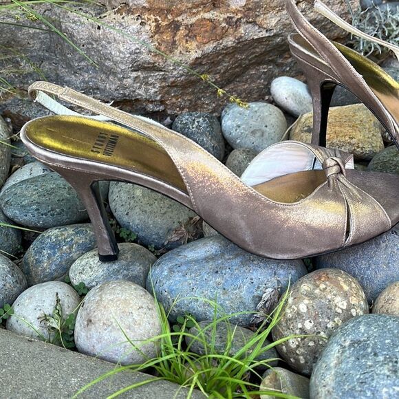 STUART WEITZMAN  open toed heeled sandal - Picture 3 of 6